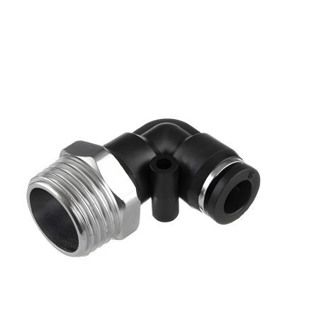 L-образное цанговое соединение для 8 мм шлангов, 1/2" наружная резьба INTERTOOL PT-2342