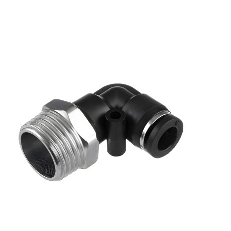 L-образное цанговое соединение для 8 мм шлангов, 1/2" наружная резьба INTERTOOL PT-2342