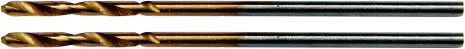 Свердла титанові по металу HSS-TIN Ø=1.5 мм, l=40/18 мм, 2 шт Yato YT-44631