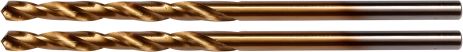 Титанові свердла по металу HSS-TIN, Ø=2.5 мм, l=57/30 мм, 2 шт Yato YT-44633