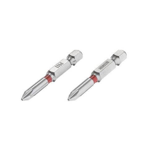 Комплект викруткових насадок PH1 1/4"*50мм, S2, уп. 2шт., STORM INTERTOOL VT-0211