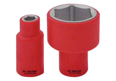 Торцева головка 19 мм 1/2" DR. VDE KING TONY 4335VE19M