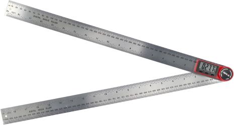 Електронний кутомір 500 мм, 0-360 °, CR2032, Yato YT-71005