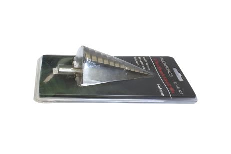 Сверло ступенчатое HSS 4241 (5-65 мм) ROCKFORCE RF-44742A Сверло ступенчатое HSS 4241 (5-65 мм) ROCKFORCE RF-44742A