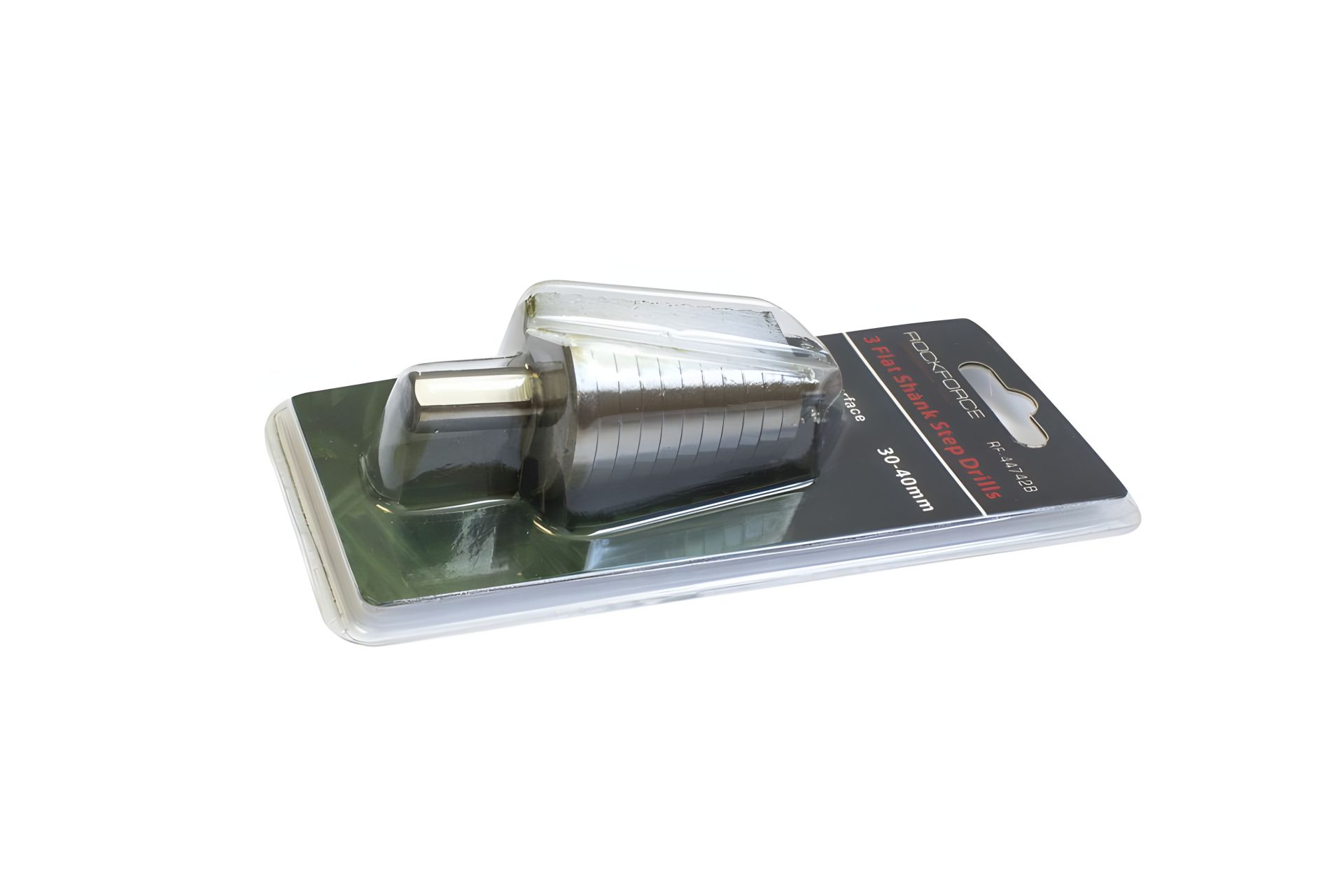 Ступенчатое сверло HSS4241 (30-40 мм) в блистере, ROCKFORCE RF-44742B Ступенчатое сверло HSS4241 (30-40 мм) в блистере, ROCKFORCE RF-44742B