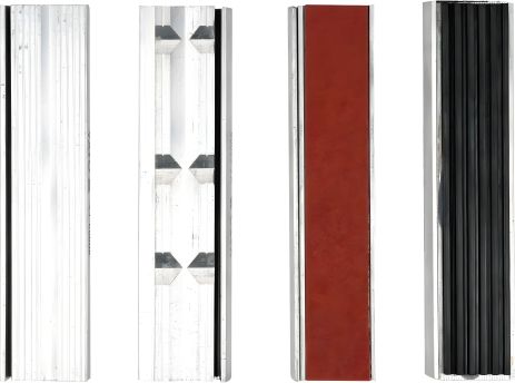 Сменные губки к тискам 150 мм, алюминиевая основа, магнитное крепление, 4 пары Yato YT-65008