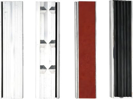 Сменные губки к тискам 150 мм, алюминиевая основа, магнитное крепление, 4 пары Yato YT-65008