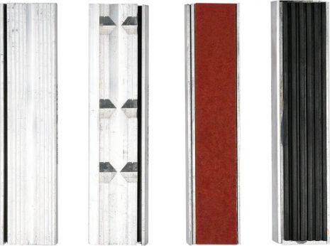 Сменные губки к тискам 150 мм, алюминиевая основа, магнитное крепление, 4 пары Yato YT-65008