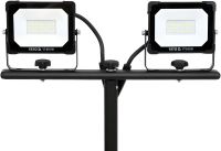 Прожекторы с двойным SMD-излучением: 2 x 20 Вт, 230 В, 2 x 1900 Lm, на штативе 0.6-1.22 м Yato YT-818151