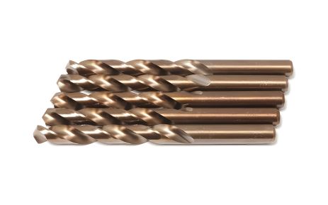 Свердло HSS+Co, діаметр 12.5 мм (5 шт) у футлярі ROCKFORCE FORSAGE RF-DSP125H