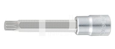 Бита SPLINE с головкой 1/2" M16*100 мм KING TONY 404616US