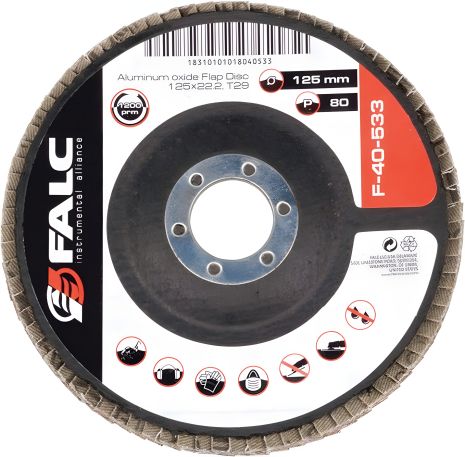 Шлифовальный круг лепестковый FALC Miol F-40-533