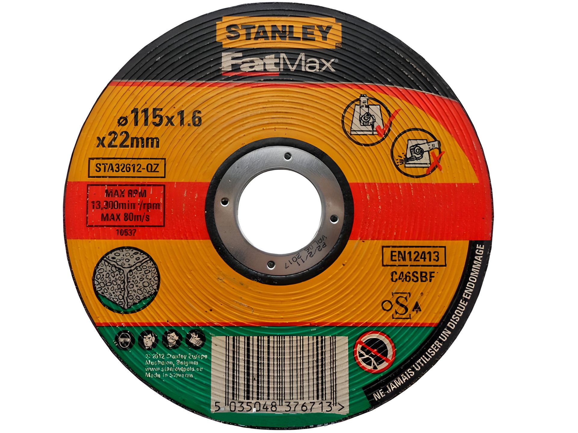 ΠΡΡΠ³ ΠΎΡΡΠ΅Π·Π½ΠΎΠΉ Π½Π° Π±ΠΎΠ»Π³Π°ΡΠΊΡ ΠΏΠΎ ΠΊΠ°ΠΌΠ½Ρ ΠΈ Π±Π΅ΡΠΎΠ½Ρ 115Ρ
22,2Ρ
1,6 ΠΌΠΌ Stanley STA32612-QZ ΠΡΡΠ³ ΠΎΡΡΠ΅Π·Π½ΠΎΠΉ Π½Π° Π±ΠΎΠ»Π³Π°ΡΠΊΡ ΠΏΠΎ ΠΊΠ°ΠΌΠ½Ρ ΠΈ Π±Π΅ΡΠΎΠ½Ρ 115Ρ
22,2Ρ
1,6 ΠΌΠΌ Stanley STA32612-QZ