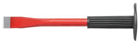 Зубило с пластмассовым фартуком для защиты руки Top Tools 03A225 Зубило с пластмассовым фартуком для защиты руки Top Tools 03A225