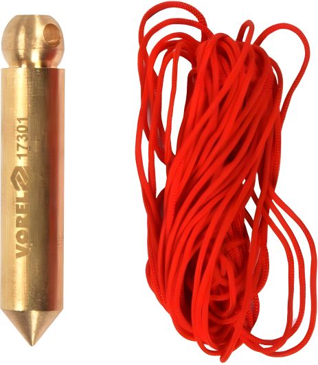 Строительный отвес со шнуром 5 м Vorel 17301 Строительный отвес со шнуром 5 м Vorel 17301