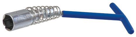 Свечной ключ 21 мм, шарнирный, Т-образная рукоятка Topex 37D051 Свечной ключ 21 мм, шарнирный, Т-образная рукоятка Topex 37D051