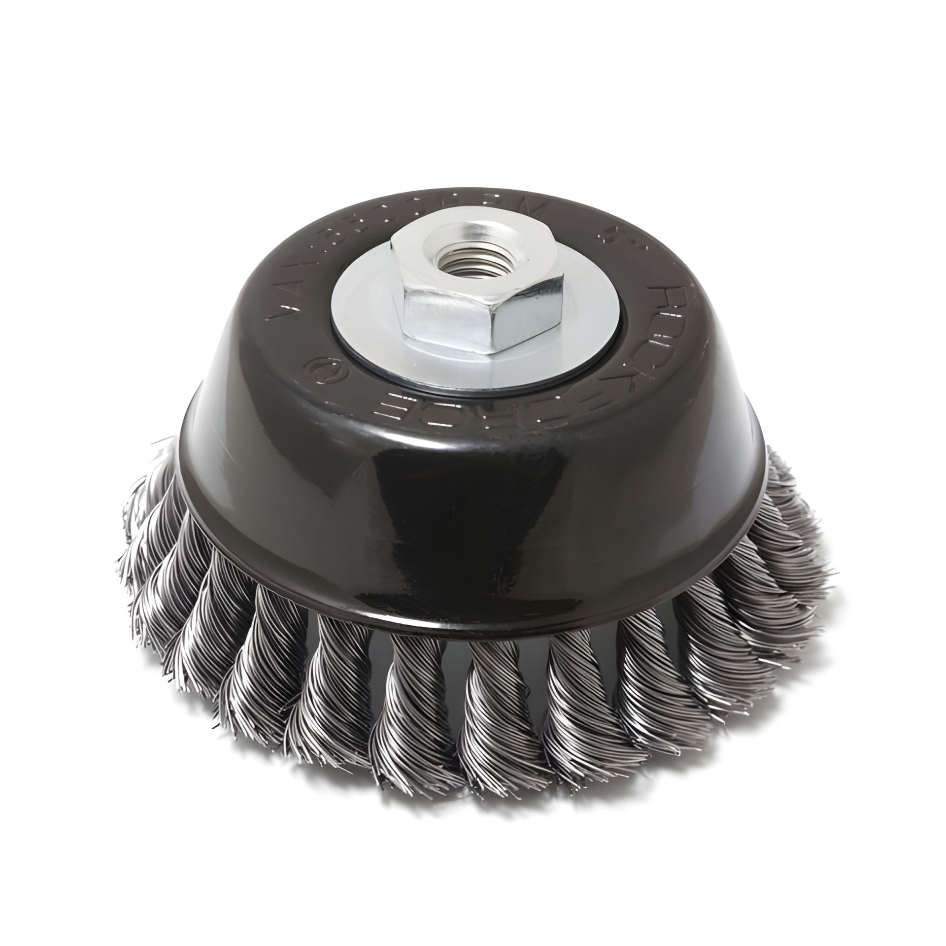 Чашеподібна кордщетка сталева кручена для УШМ 125мм, в блістері FORSAGE RF-BWC105 Чашеподібна кордщетка сталева кручена для УШМ 125мм, в блістері FORSAGE RF-BWC105