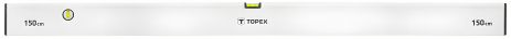 Будівельний рівень-правило Topex 29C122, 2 ампули, 100 x 17 мм
