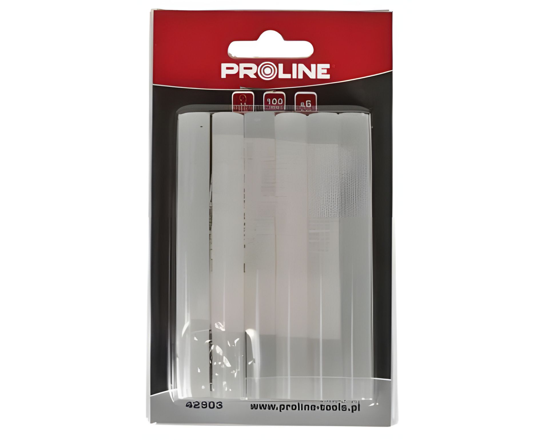 Стрижень клейовий 100мм, d = 11.2, (уп. 6шт) від PROLINE Стрижень клейовий 100мм, d = 11.2, (уп. 6шт) від PROLINE