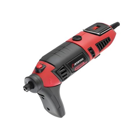 Прямая шлифмашина (гравер) 170 Вт, 8000-35000 об/мин, 120 ед., комплект INTERTOOL WT-0516