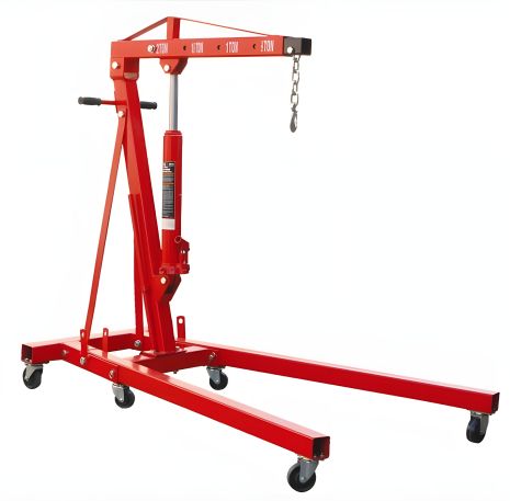 Підкатний гідравлічний кран складаний 2 т TORIN T32002X