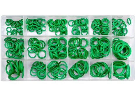 Набір з 270 маслобензостійких каучукових ущільнювачів Yato YT-06879