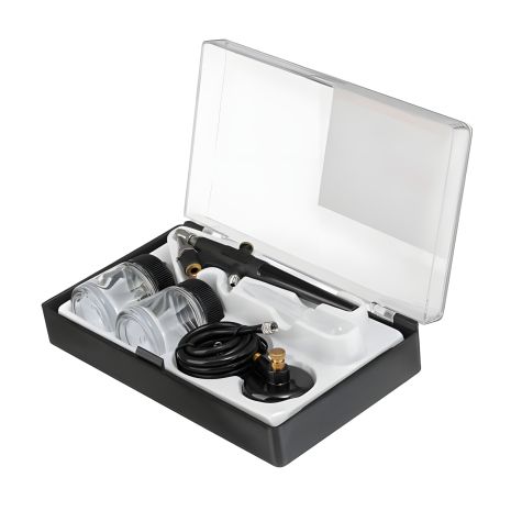 Аерограф міні, 1-3,5 бар, до 60 L/min, набір аксесуарів INTERTOOL PT-1503