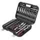 Набор инструментов STORM, 1/2 дюйма + 1/4 дюйма, Cr-V, 94 предмета, головки 4-32 мм, 32 биты, удлиненные головки 6-19 мм, кейс INTERTOOL ET-8094
