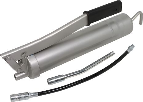 Шприц для змащення 500 мл з гнучким шлангом та жорсткою трубкою MIOL 78-039