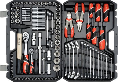 Автомобильный универсальный набор инструментов 109 ед. Yato YT-38891