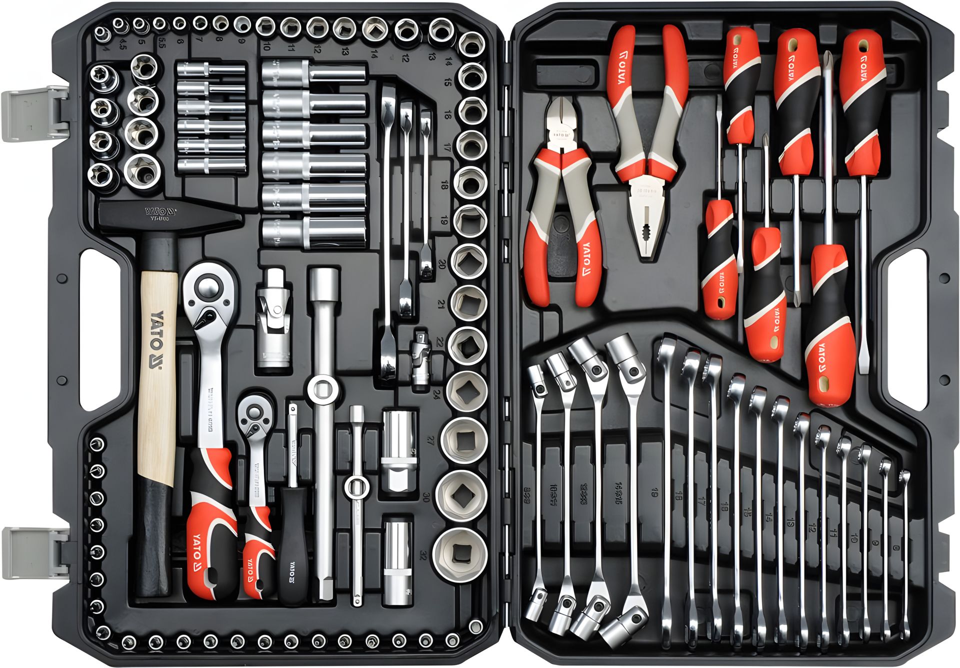 Набір інструменту для автомобіля універсальний 109 од. Yato YT-38891 Набір інструменту для автомобіля універсальний 109 од. Yato YT-38891