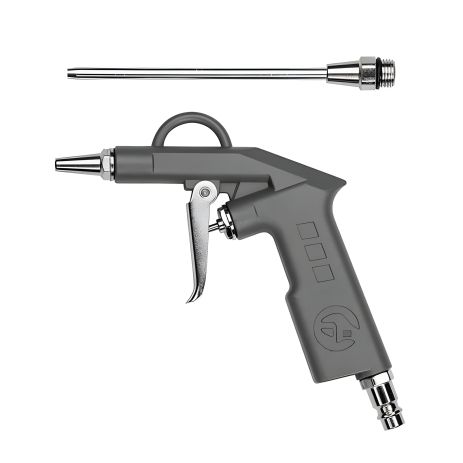 Продувочный пистолет INTERTOOL PT-0804, насадки 25 и 120 мм