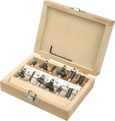 Набор фрез для столярных работ 12 шт. MIOL 22-550