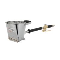 Пневматический ковш хоппер для штукатурки стен, 3 л, 5-6 атм, 400 л/мин INTERTOOL PT-0404