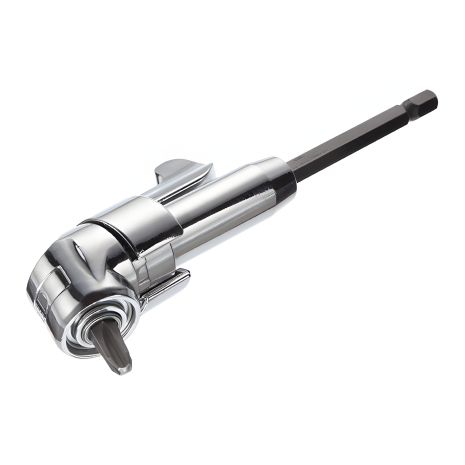 Кутовий адаптер для насадок викрутки, 1/4", Cr-V INTERTOOL VT-0106