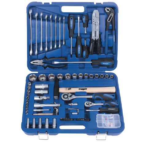 Инструментальный набор 1/4", 1/2" 99 предметов, СТАНДАРТ СНГ ST-0099