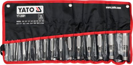 Набір пробійників 15 пр. від Yato YT-3591