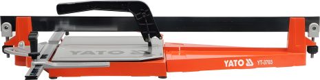 Ручний плиткоріз зі ковзним повзунком та напрямною l= 63 см Yato YT-3703