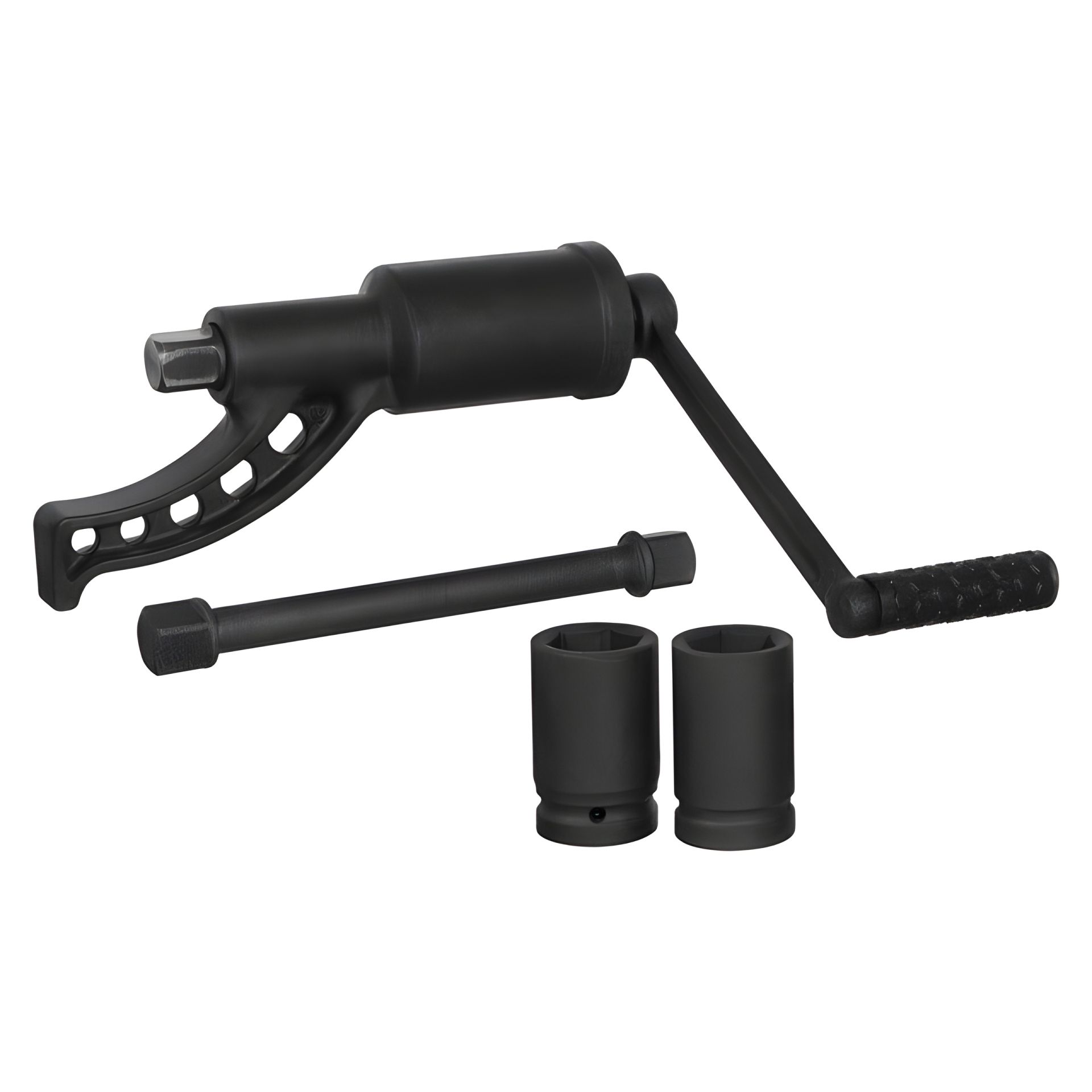 Роторный баллонный ключ для грузовых авто, 261 мм, передаточное отношение 1:68, макс. крутящий момент 5200 Nm, головки 32, 33 мм, кейс INTERTOOL XT-0002 Роторный баллонный ключ для грузовых авто, 261 мм, передаточное отношение 1:68, макс. крутящий момент 5200 Nm, головки 32, 33 мм, кейс INTERTOOL XT-0002