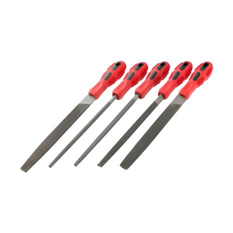 Набор напильников, 5 шт. INTERTOOL HT-3705 Набор напильников, 5 шт. INTERTOOL HT-3705