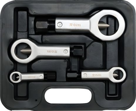Набор механических гайкорезов 4 шт. Yato YT-0585