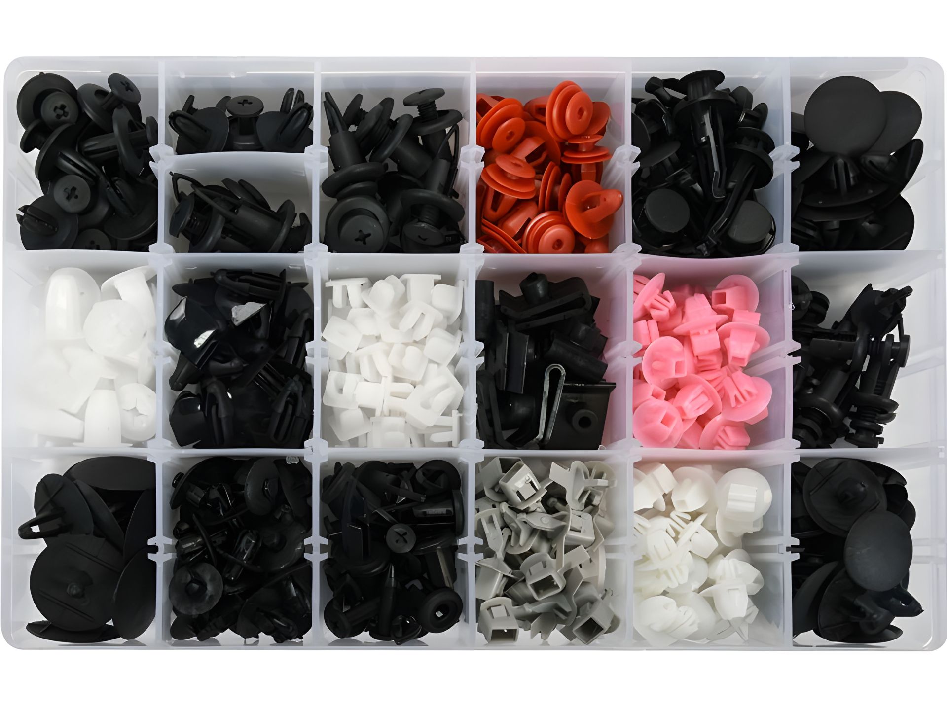 Автомобільного кріплення набір 360 шт. для Toyota та Lexus Yato YT-06650 Автомобільного кріплення набір 360 шт. для Toyota та Lexus Yato YT-06650