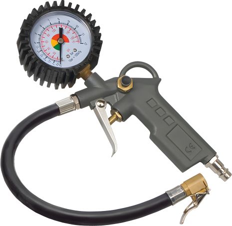 Пневмопистолет для накачки колес 0-12 бар, 350 мм, MIOL 81-520 Пневмопистолет для накачки колес 0-12 бар, 350 мм, MIOL 81-520