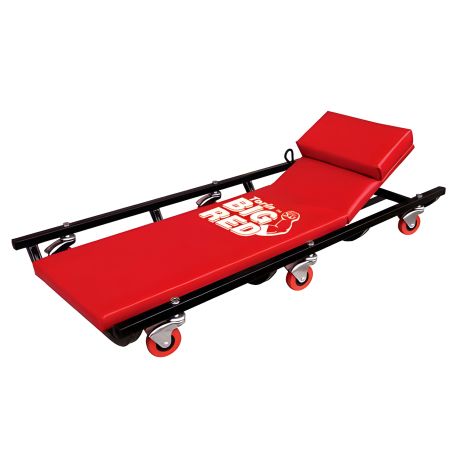 Автослесарный лежак подкатной с откидным подголовником 1020х425х110 мм TORIN TR6452