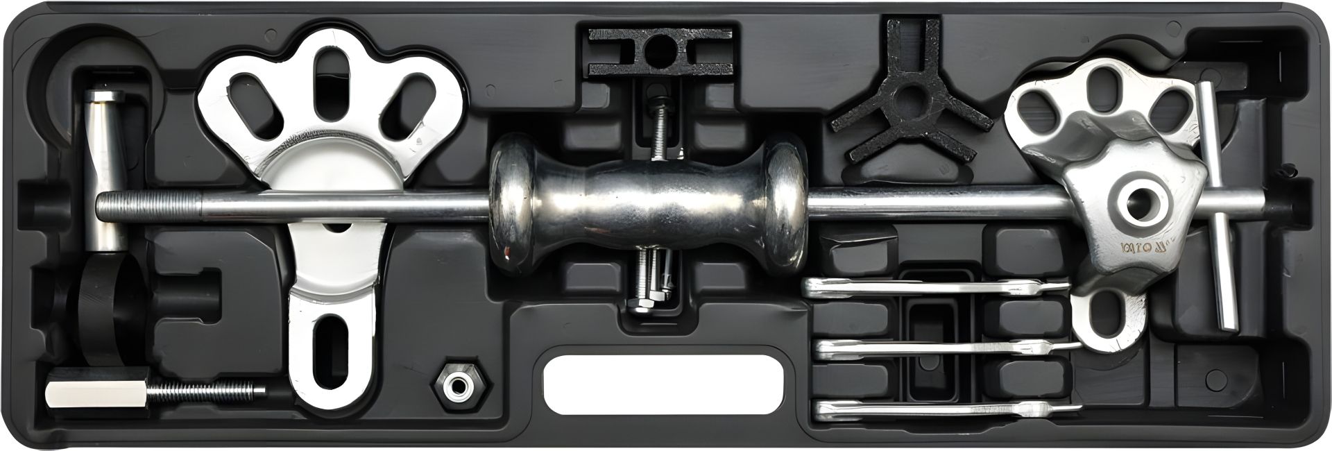 Знімач інерційний для маточок та підшипників 16 од. Yato YT-25391 Знімач інерційний для маточок та підшипників 16 од. Yato YT-25391