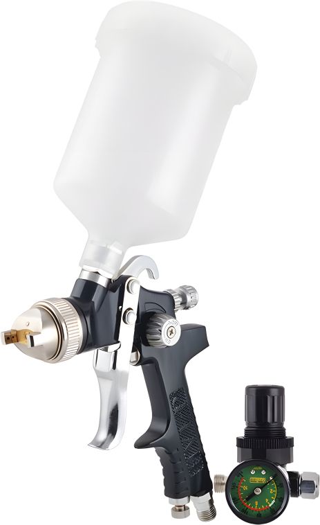 Лакокрасочный пневмопистолет HVLP 1,4 мм MIOL 80-840 Лакокрасочный пневмопистолет HVLP 1,4 мм MIOL 80-840