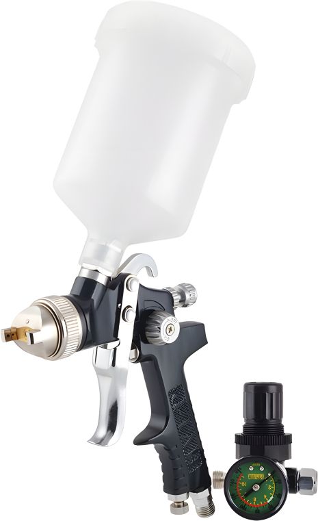 Лакокрасочный пневмопистолет HVLP 1,4 мм MIOL 80-840 Лакокрасочный пневмопистолет HVLP 1,4 мм MIOL 80-840