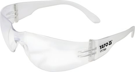 Защитные очки открытые прозрачные Yato YT-7360
