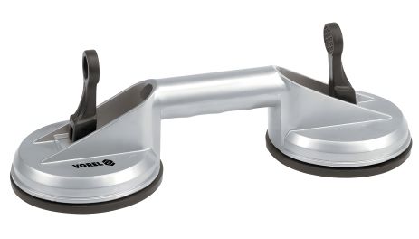 Присоска для установки стекол Vorel 05312, дві 115 мм, алюміній Присоска для установки стекол Vorel 05312, дві 115 мм, алюміній