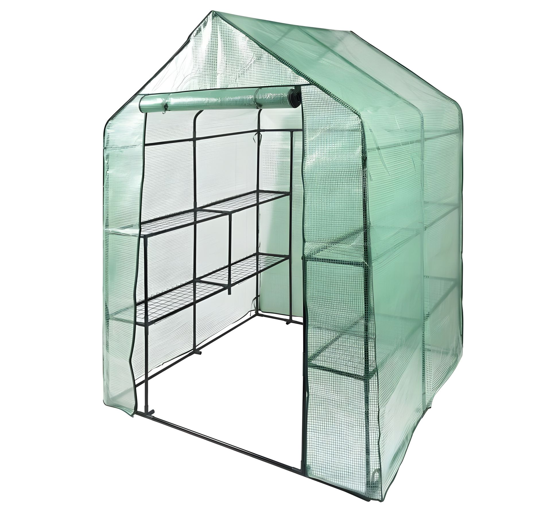Присадибна складана теплиця-міні FLO, 8 полиць Vorel 90031 Присадибна складана теплиця-міні FLO, 8 полиць Vorel 90031